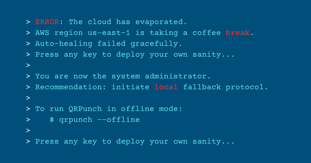 Introducing Offline Authentication — Secure Workforce Management Without Internet - Employee time tracking guide | QRPunch Blog